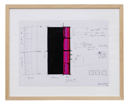 Infinite Light Columns, Constellations of The Future 1-4, Kompositionsskizze für Ircam-Centre Pompidou