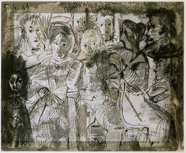 Pablo Picasso 62 × 75 cm (24,4 × 29,5 in)